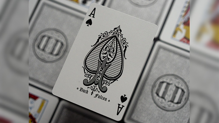 Smoke & Mirrors x Fulton, Smoke-White Playing Cards by Dan & Dave - Image 3