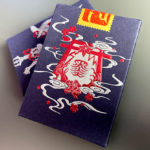 Sumi Kitsune Myth Maker, Blue/Red Craft Letterpressed Tuck Playing Cards by Card Experiment - Image 6