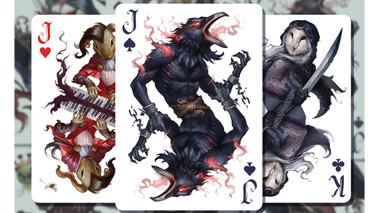 Therian, Wood Playing Cards - Image 2