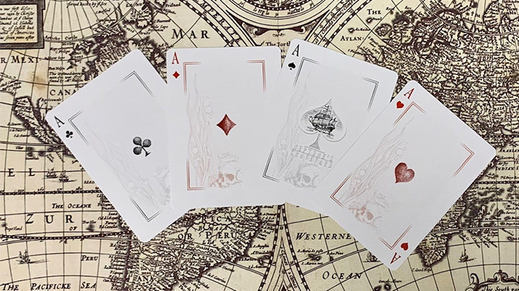 Gilded Neptunes Graveyard, Ship Playing Cards - Image 2