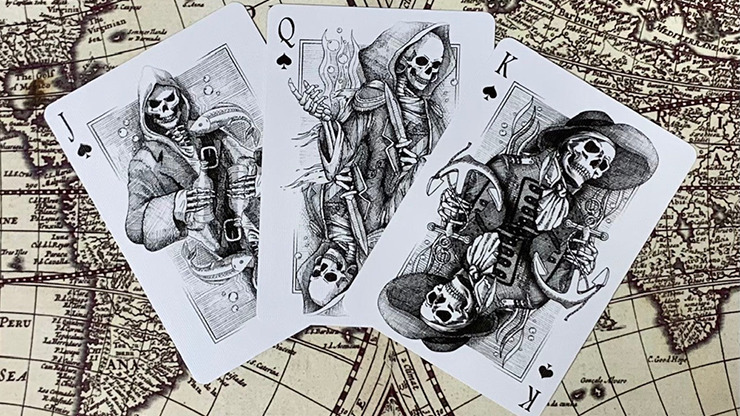 Gilded Neptunes Graveyard, Ship Playing Cards - Image 3