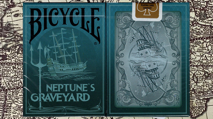 Gilded Neptunes Graveyard, Ship Playing Cards - Image 6