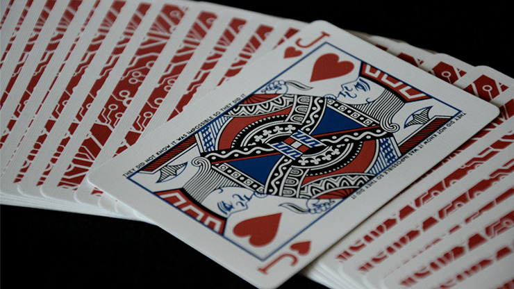 Mindset Duo 1 Red and 1 Blue Set Playing Cards, Marked by Anthony Stan - Image 5