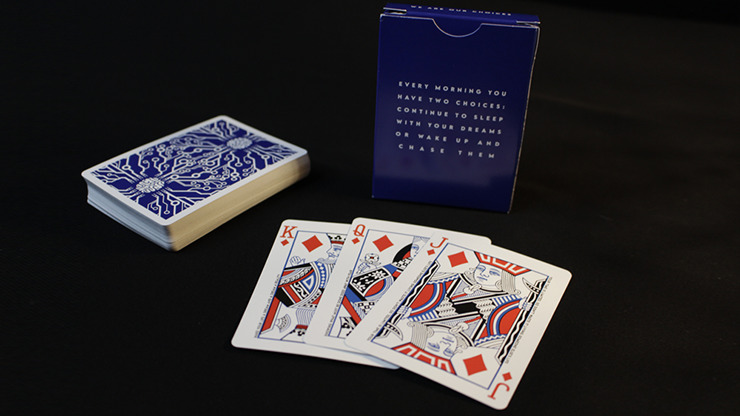 Mindset Duo 1 Red and 1 Blue Set Playing Cards, Marked by Anthony Stan - Image 6