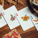 Phoenix and Peony, Blue Playing Cards by Bacon Card Magic Company - Image 4