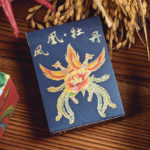Phoenix and Peony, Blue Playing Cards by Bacon Card Magic Company