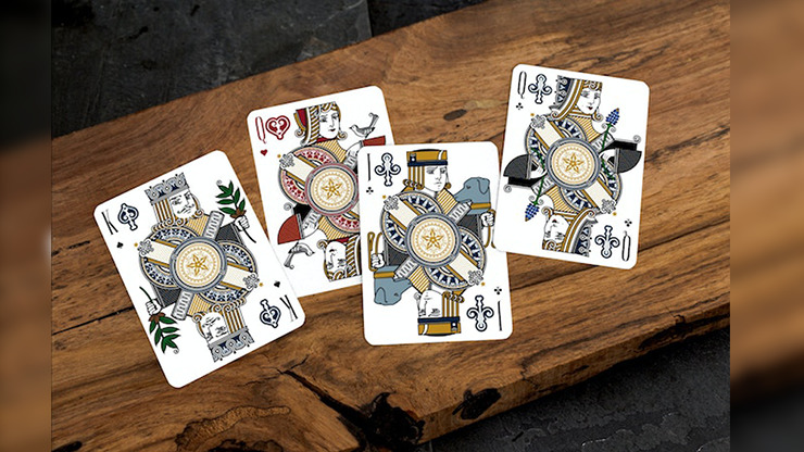 No. 4 St. James Texas Playing Cards, White - Image 2