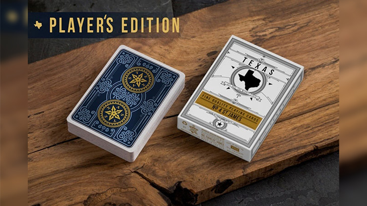 No. 4 St. James Texas Playing Cards, White