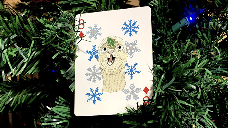 Alpaca Christmas Playing Cards - Image 4