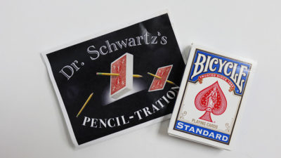 Dr. Schwartz's Pencil-Tration, Gimmicks and Online Instructions by Martin Schwartz - Trick (Deck color may vary) - Image 2