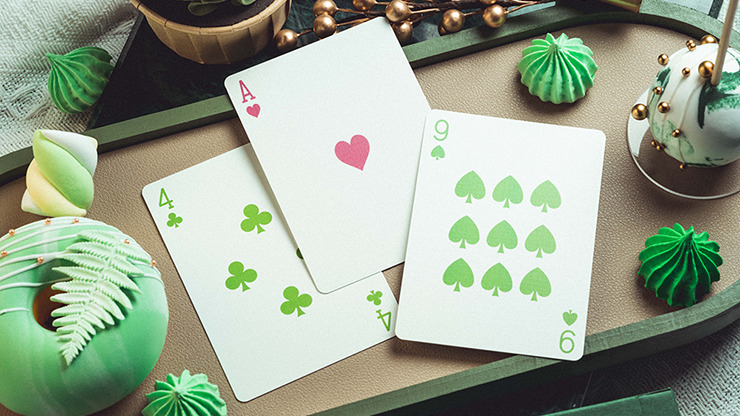 Glace Playing Cards, Green by Bacon Card Magic Company - Image 5