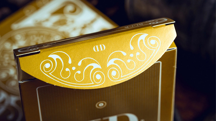 Smoke & Mirrors V9, Gold, Standard Edition Playing Cards by Dan & Dave - Image 2
