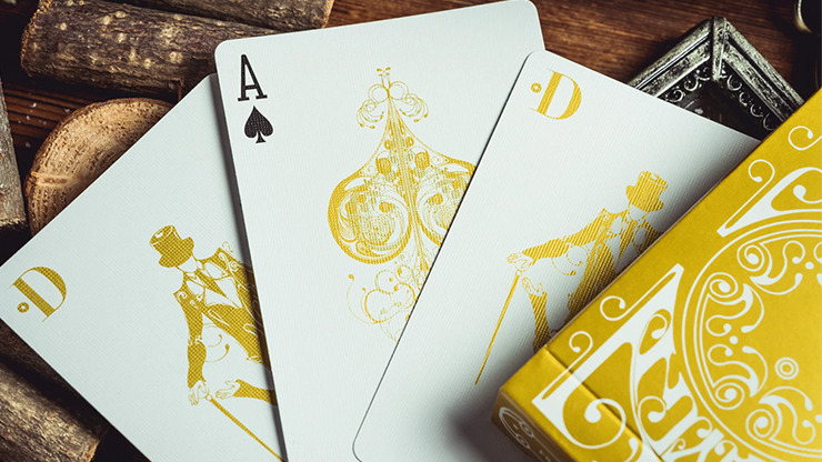 Smoke & Mirrors V9, Gold, Standard Edition Playing Cards by Dan & Dave - Image 5