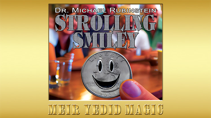 Strolling Smiley, Gimmicks and Online Instructions by Dr. Michael Rubinstein