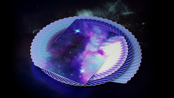 Bicycle Battlestar, blue seal, Starlight Gilded Playing Cards - Image 4