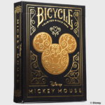 Bicycle Disney Mickey Mouse, Black and Gold by US Card Magic Co.