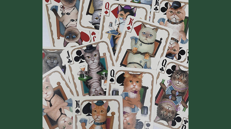 Bicycle Poker Cats Playing Cards - Image 4