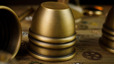 Artistic Chop cup and balls, Brass by TCC - Image 4