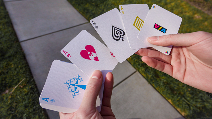Prototype V3, Tricolor Edition Playing Cards by Vin - Image 2
