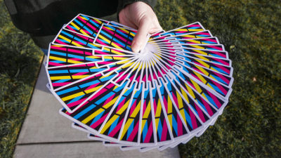Prototype V3, Tricolor Edition Playing Cards by Vin
