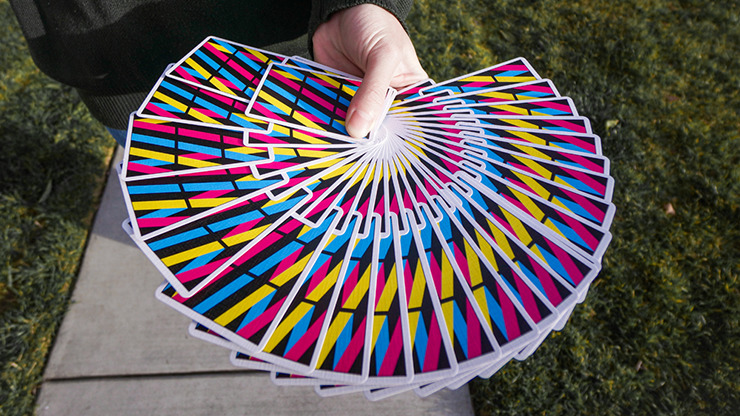 Prototype V3, Tricolor Edition Playing Cards by Vin