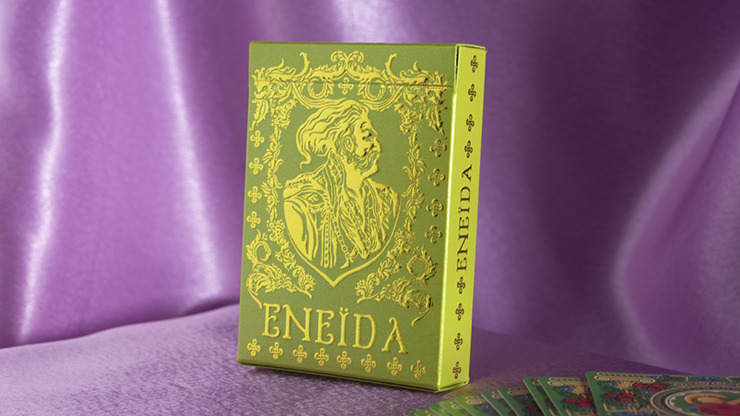Eneida: Love, Green Playing Cards