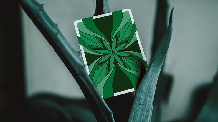 Green Wave Playing Cards by Galaxy Playing Cards - Image 5
