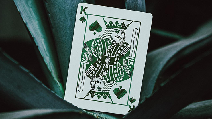 Green Wave Playing Cards by Galaxy Playing Cards - Image 6