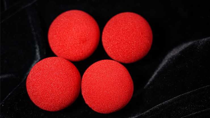 New Sponge Ball, Red by TCC (Sponge balls and online instructions)