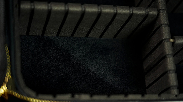 Luxury Genuine Leather Close-Up Bag, Classic Black by TCC - Image 3