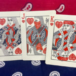 Gilded Bicycle Bandana, Red Playing Cards - Image 4