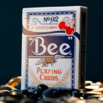 Limited Bee X Cherry, Blue Playing Cards