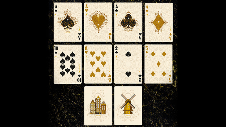 Grand Tulip Gold Playing Cards - Image 3
