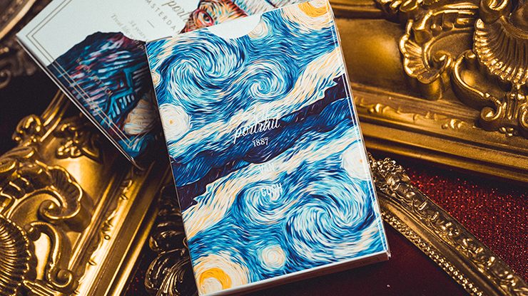 Van Gogh Self-Portrait, Borderless Playing Cards - Image 2