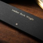 Leather Book Weight, Black by TCC Presents - Image 6