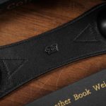 Leather Book Weight, Black by TCC Presents