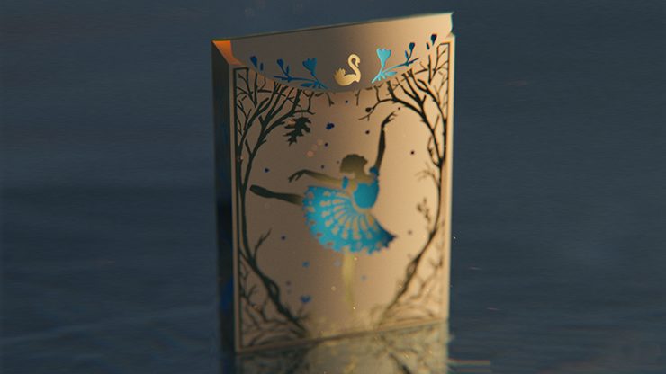 Entwined V3 Winter Gold Playing Cards - Image 2