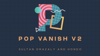 Pop Vanish 2 RED, Gimmicks and Online Instruction by Sultan Orazaly & Hondo