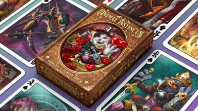 The Animal Instincts Poker and Oracle, Wizard Playing Cards - Image 3