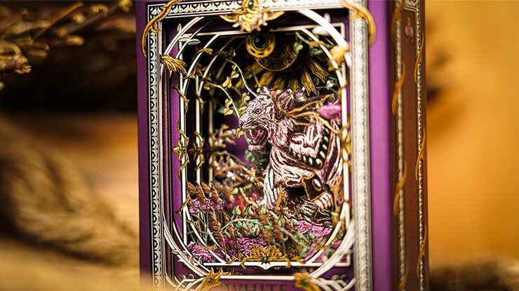 White Tiger Deluxe Wooden Box Set by Ark Playing Cards - Image 3
