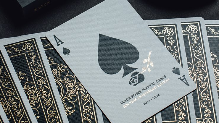 Black Roses 10 Year Anniversary Playing Cards - Image 3
