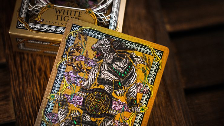 White Tiger Luxury Frame by Ark Playing Cards - Image 5