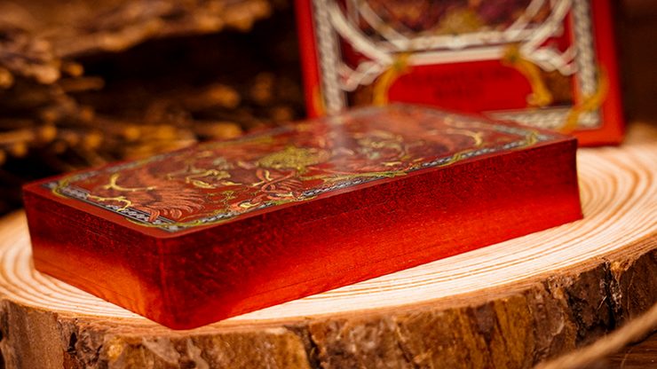 Vermilion Bird Deluxe Wooden Box Set by Ark Playing Cards - Image 4