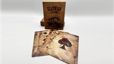 Deadwood, Red Playing Cards by Matthew Wright and Mark Bennett - Image 2