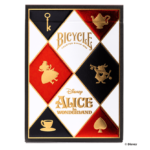 Bicycle Disney Alice in Wonderland Playing Cards by US Card Magic Co - Image 2