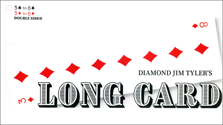 Long Card, Double-Sided by Diamond Jim Tyler