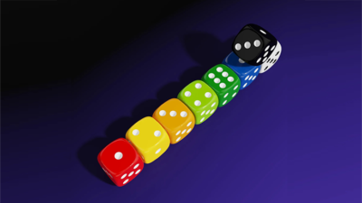 Magnetic Die, White by Iarvel Magic - Image 4