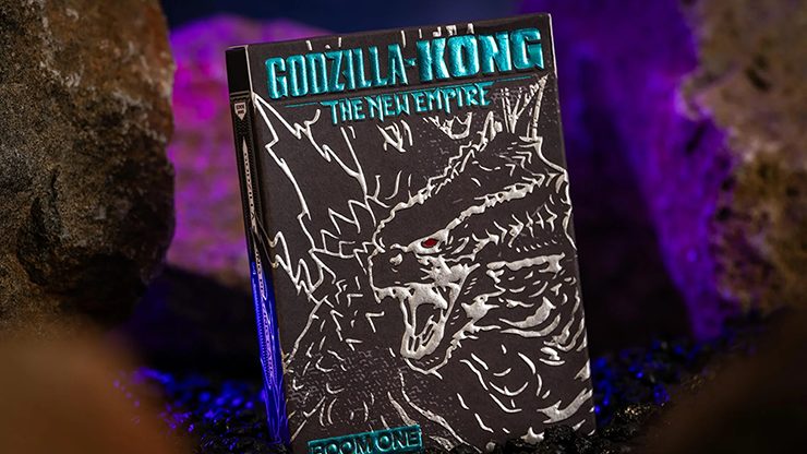 Godzilla x Kong: The New Empire Playing Cards - Godzilla, Black Standard Edition
