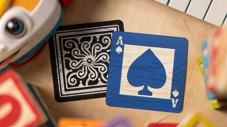 Black Alphabet Blocks Playing Cards by Kings Wild Project - Image 4