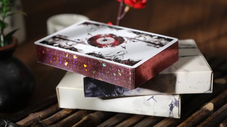 Subtle Fragrance, Gilded Playing Cards by King Star